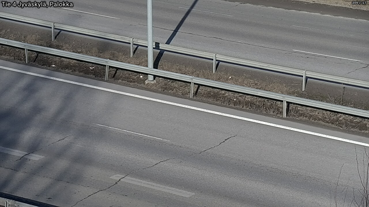Weather Camera Image Väg 4 Jyväskylä, Palokka, Jyväskylä, Keski-Suomi