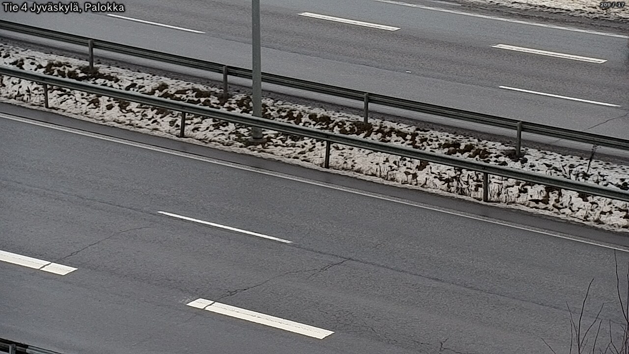 Weather Camera Image Väg 4 Jyväskylä, Palokka, Jyväskylä, Keski-Suomi