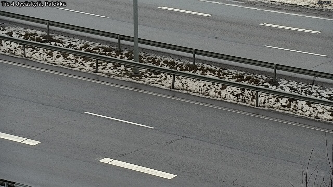 Weather Camera Image Väg 4 Jyväskylä, Palokka, Jyväskylä, Keski-Suomi