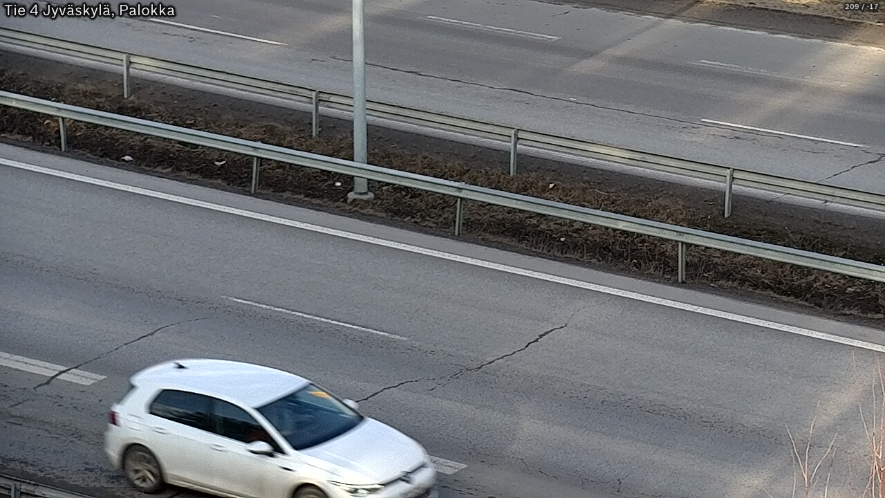 Weather Camera Image Road 4 Jyväskylä, Palokka, Jyväskylä, Keski-Suomi
