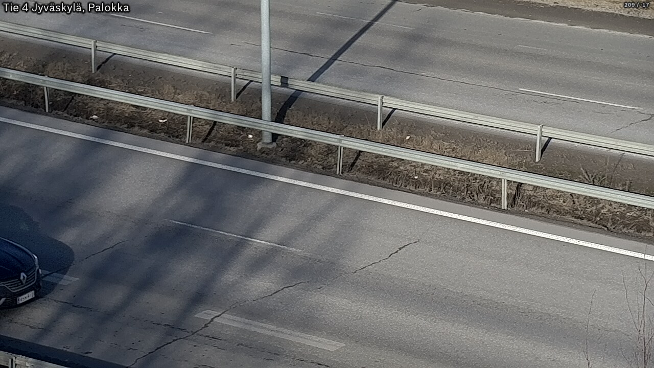 Weather Camera Image Väg 4 Jyväskylä, Palokka, Jyväskylä, Keski-Suomi
