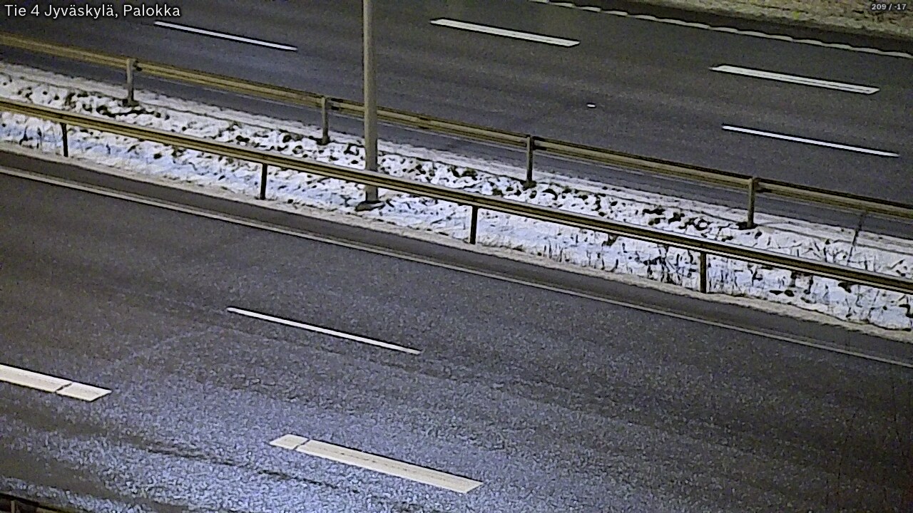 Weather Camera Image Väg 4 Jyväskylä, Palokka, Jyväskylä, Keski-Suomi