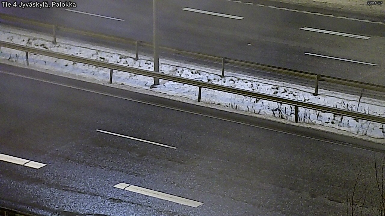Weather Camera Image Väg 4 Jyväskylä, Palokka, Jyväskylä, Keski-Suomi