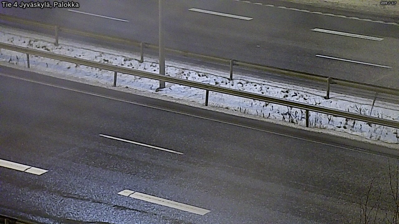 Weather Camera Image Väg 4 Jyväskylä, Palokka, Jyväskylä, Keski-Suomi