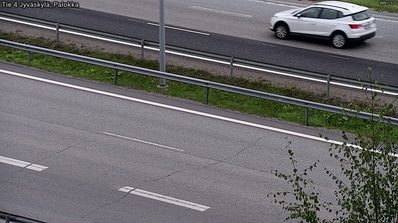 Weather Camera Image Road 4 Jyväskylä, Palokka, Jyväskylä, Keski-Suomi