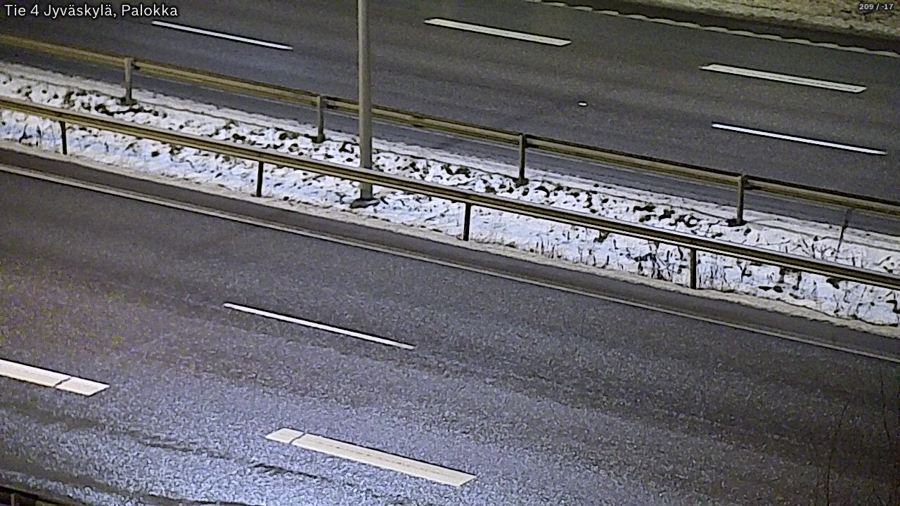 Weather Camera Image Väg 4 Jyväskylä, Palokka, Jyväskylä, Keski-Suomi