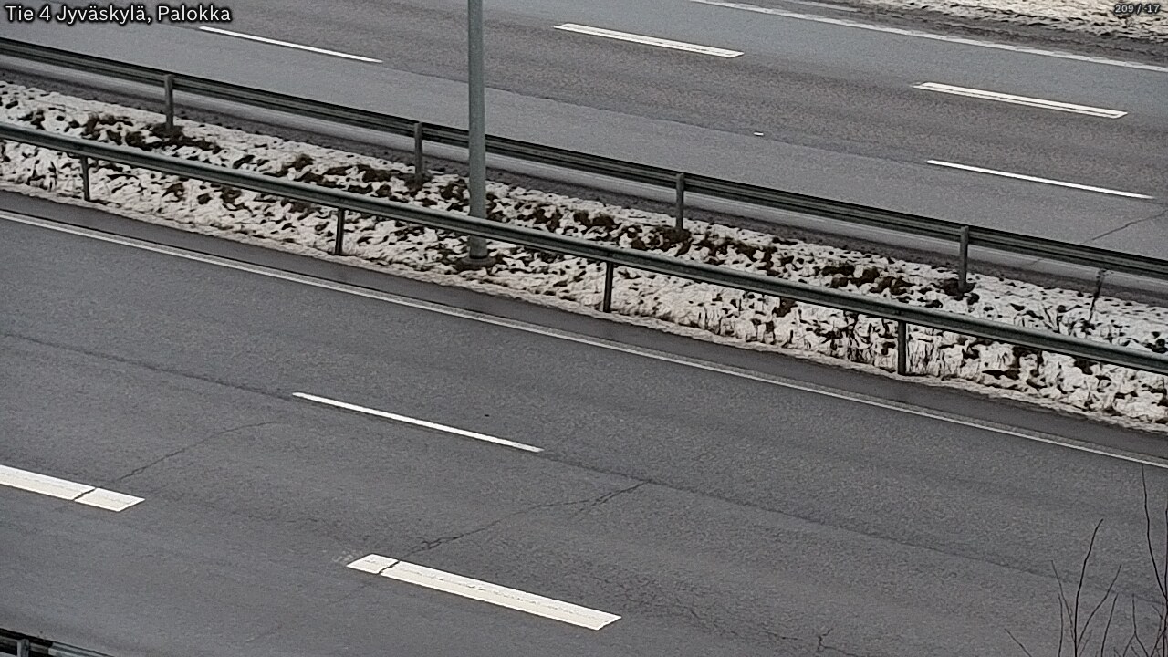 Weather Camera Image Väg 4 Jyväskylä, Palokka, Jyväskylä, Keski-Suomi