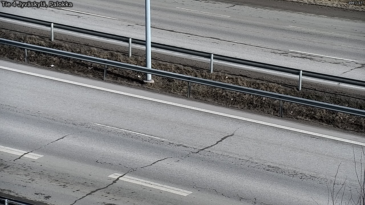 Weather Camera Image Väg 4 Jyväskylä, Palokka, Jyväskylä, Keski-Suomi