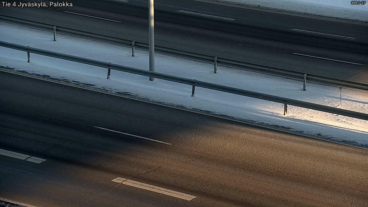 Weather Camera Image Road 4 Jyväskylä, Palokka, Jyväskylä, Keski-Suomi