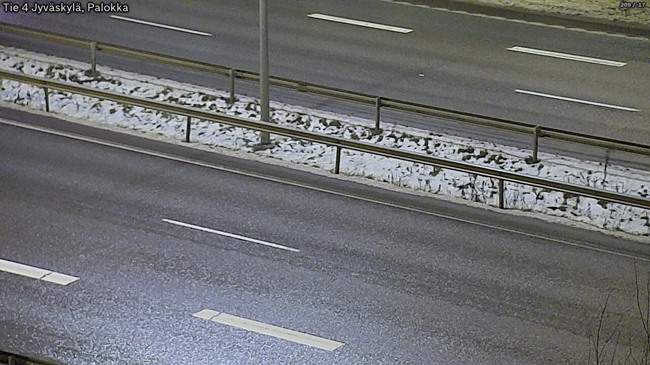 Weather Camera Image Väg 4 Jyväskylä, Palokka, Jyväskylä, Keski-Suomi