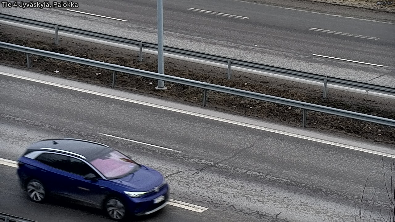 Weather Camera Image Väg 4 Jyväskylä, Palokka, Jyväskylä, Keski-Suomi