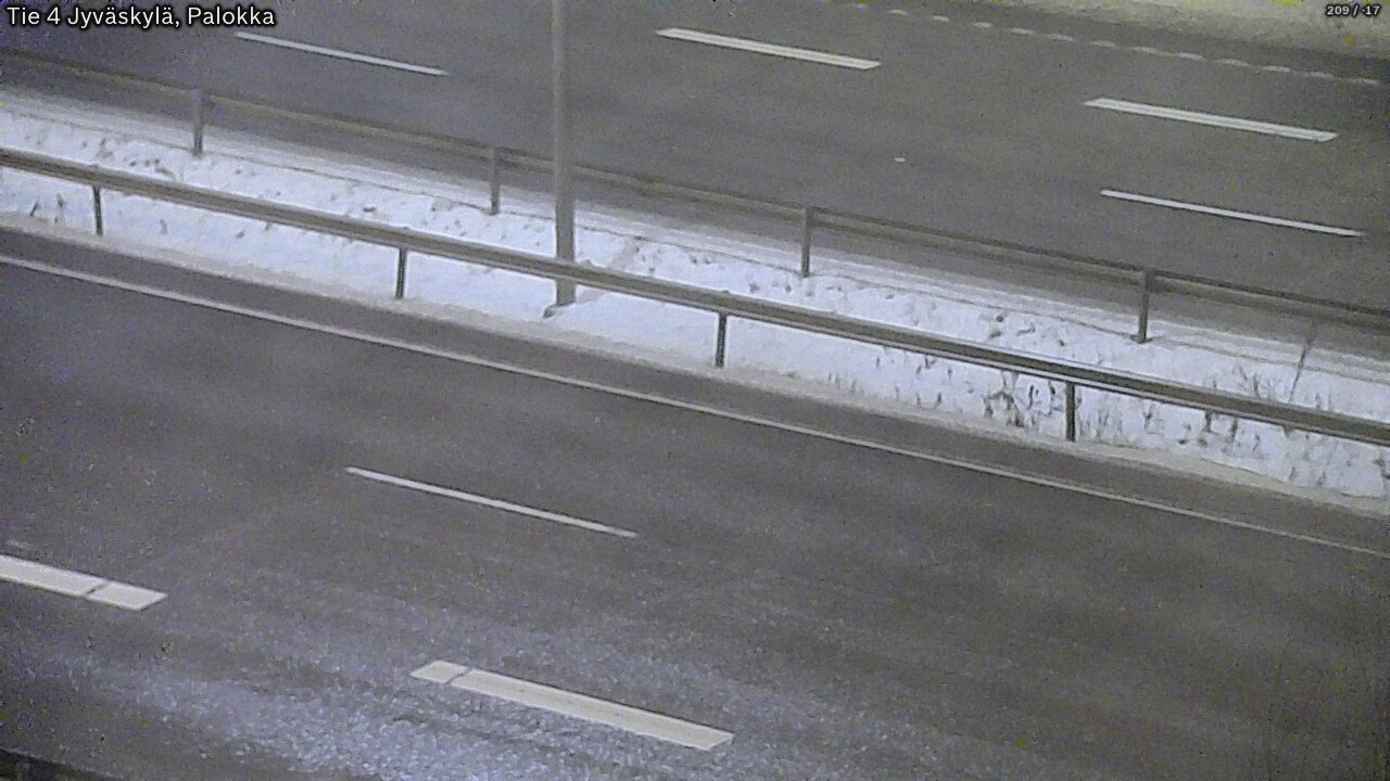 Weather Camera Image Väg 4 Jyväskylä, Palokka, Jyväskylä, Keski-Suomi