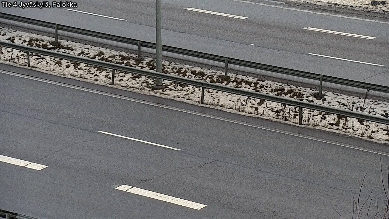 Weather Camera Image Väg 4 Jyväskylä, Palokka, Jyväskylä, Keski-Suomi