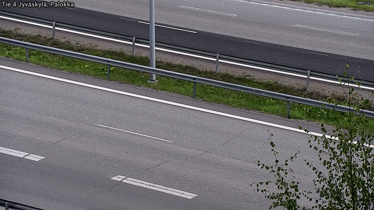 Weather Camera Image Road 4 Jyväskylä, Palokka, Jyväskylä, Keski-Suomi
