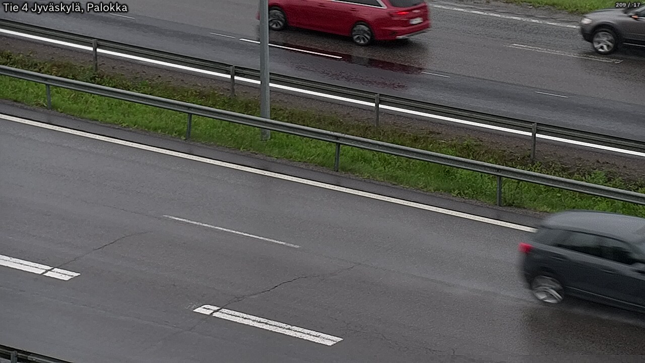 Weather Camera Image Road 4 Jyväskylä, Palokka, Jyväskylä, Keski-Suomi