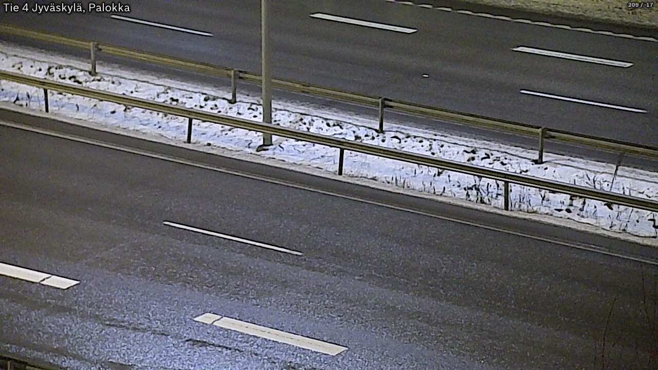 Weather Camera Image Väg 4 Jyväskylä, Palokka, Jyväskylä, Keski-Suomi