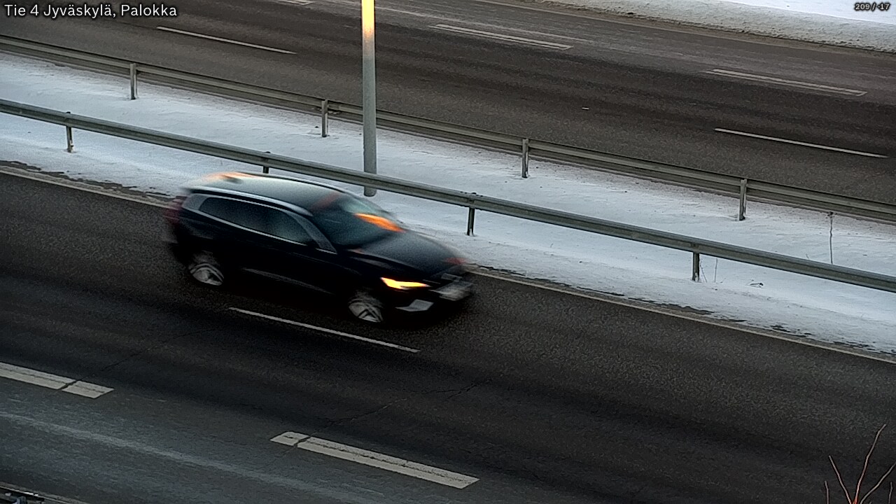 Weather Camera Image Road 4 Jyväskylä, Palokka, Jyväskylä, Keski-Suomi