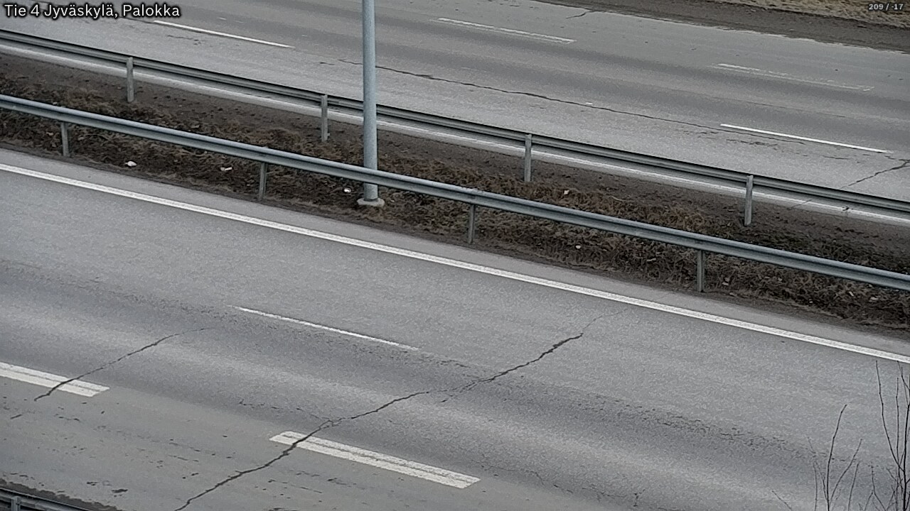 Weather Camera Image Väg 4 Jyväskylä, Palokka, Jyväskylä, Keski-Suomi