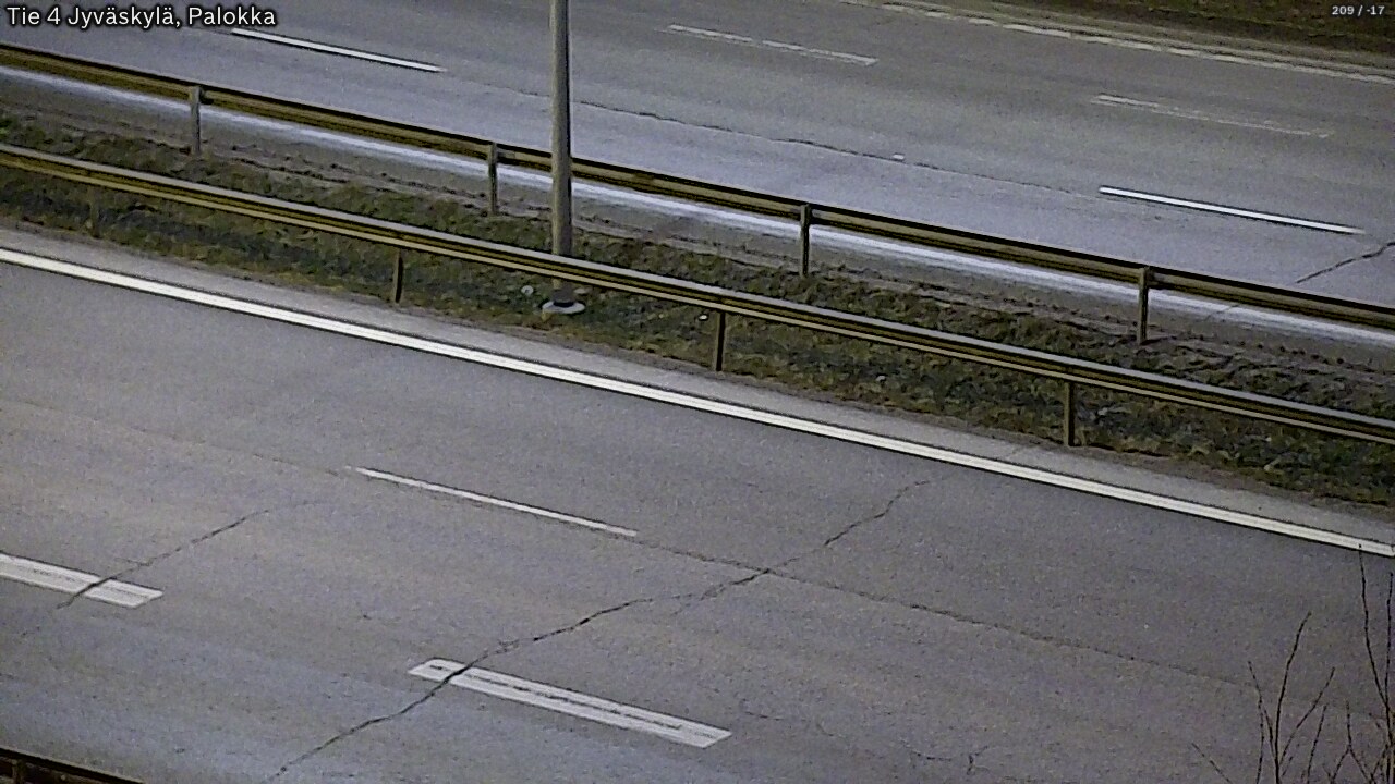 Weather Camera Image Väg 4 Jyväskylä, Palokka, Jyväskylä, Keski-Suomi