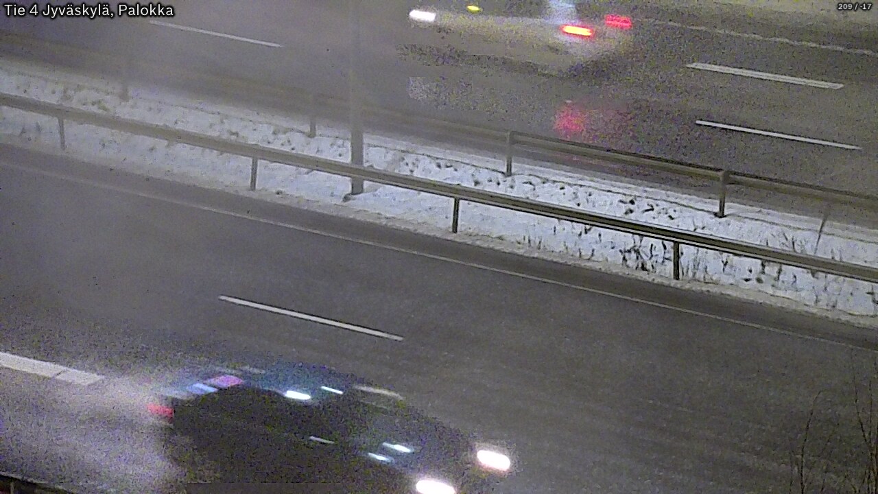Weather Camera Image Väg 4 Jyväskylä, Palokka, Jyväskylä, Keski-Suomi