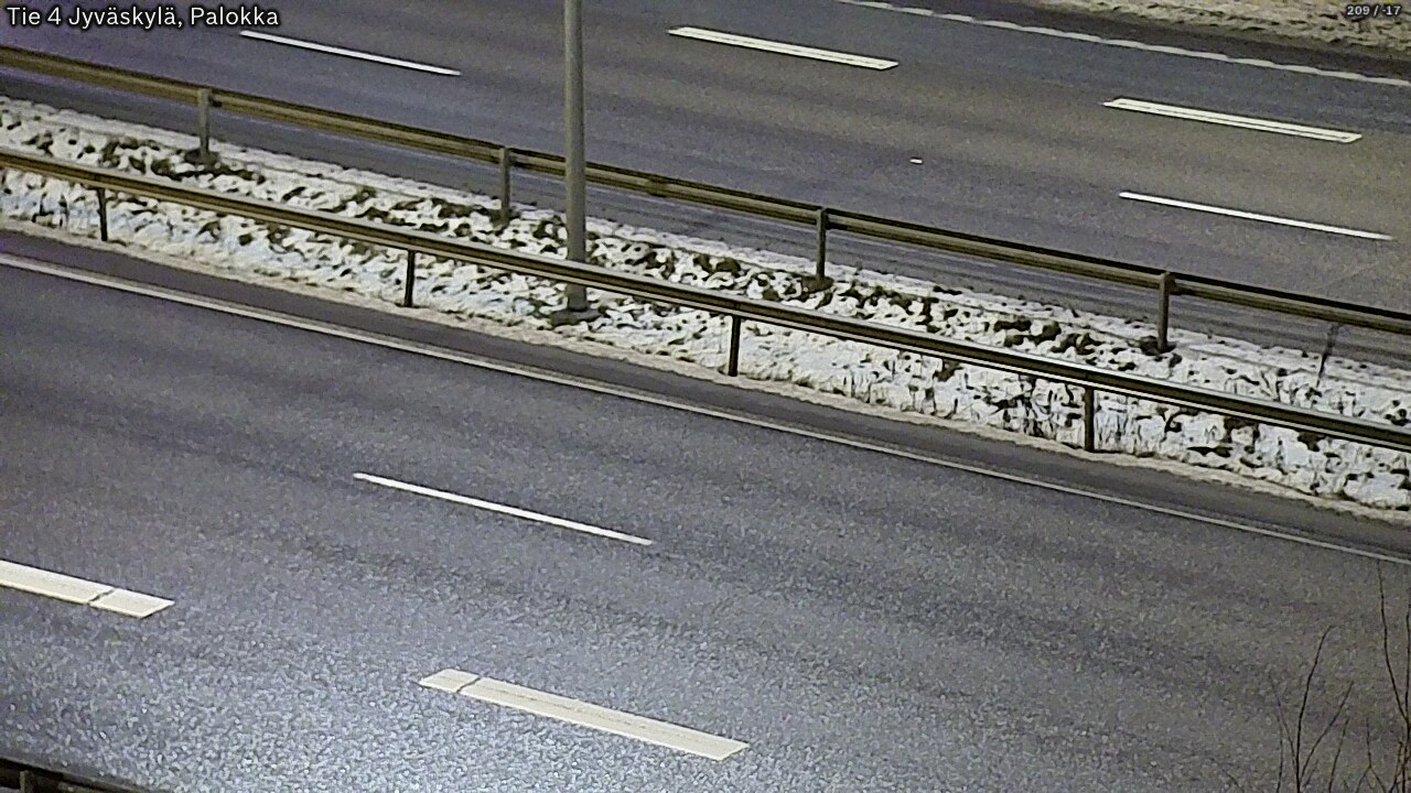 Weather Camera Image Väg 4 Jyväskylä, Palokka, Jyväskylä, Keski-Suomi