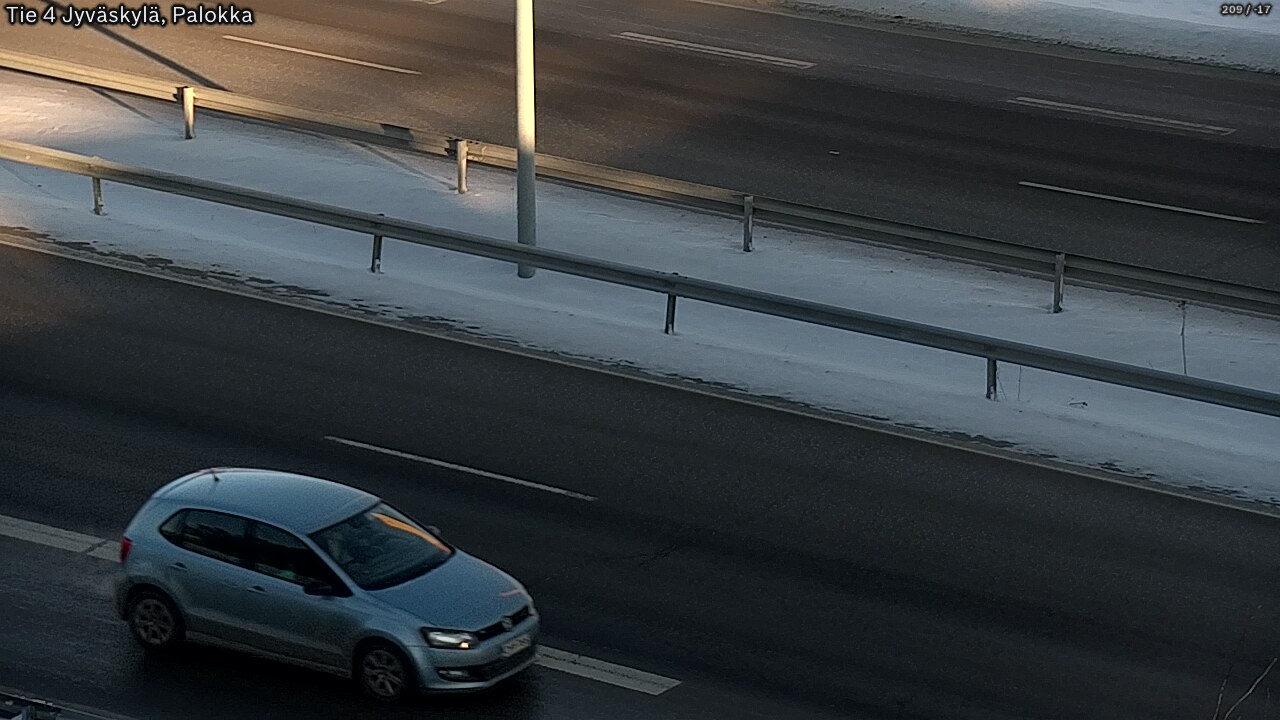 Weather Camera Image Road 4 Jyväskylä, Palokka, Jyväskylä, Keski-Suomi
