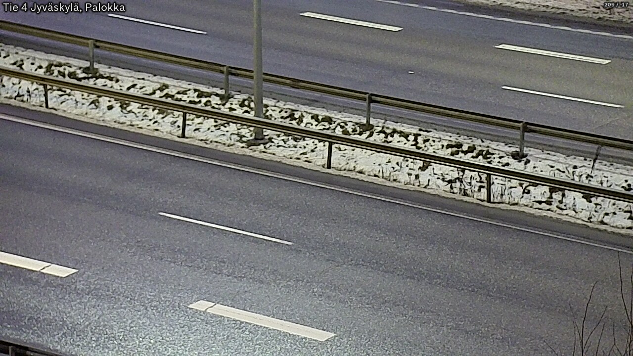 Weather Camera Image Väg 4 Jyväskylä, Palokka, Jyväskylä, Keski-Suomi