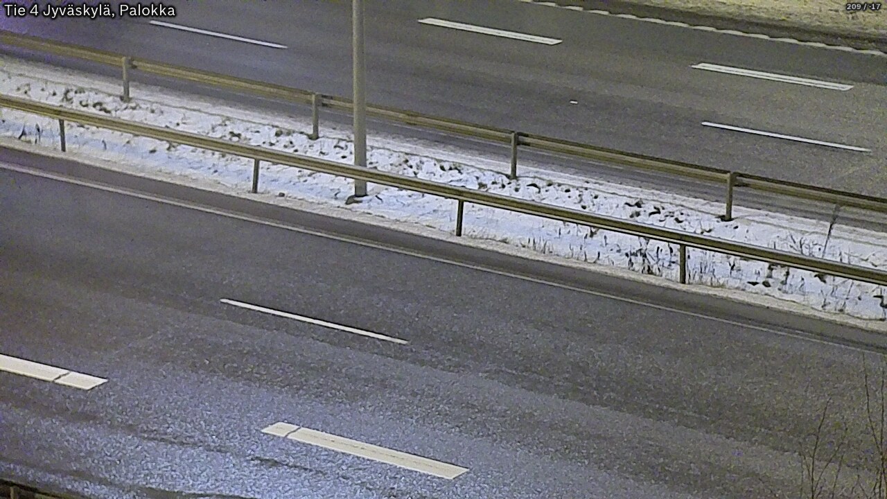 Weather Camera Image Väg 4 Jyväskylä, Palokka, Jyväskylä, Keski-Suomi
