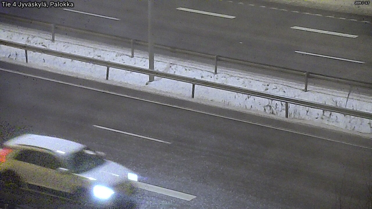 Weather Camera Image Väg 4 Jyväskylä, Palokka, Jyväskylä, Keski-Suomi