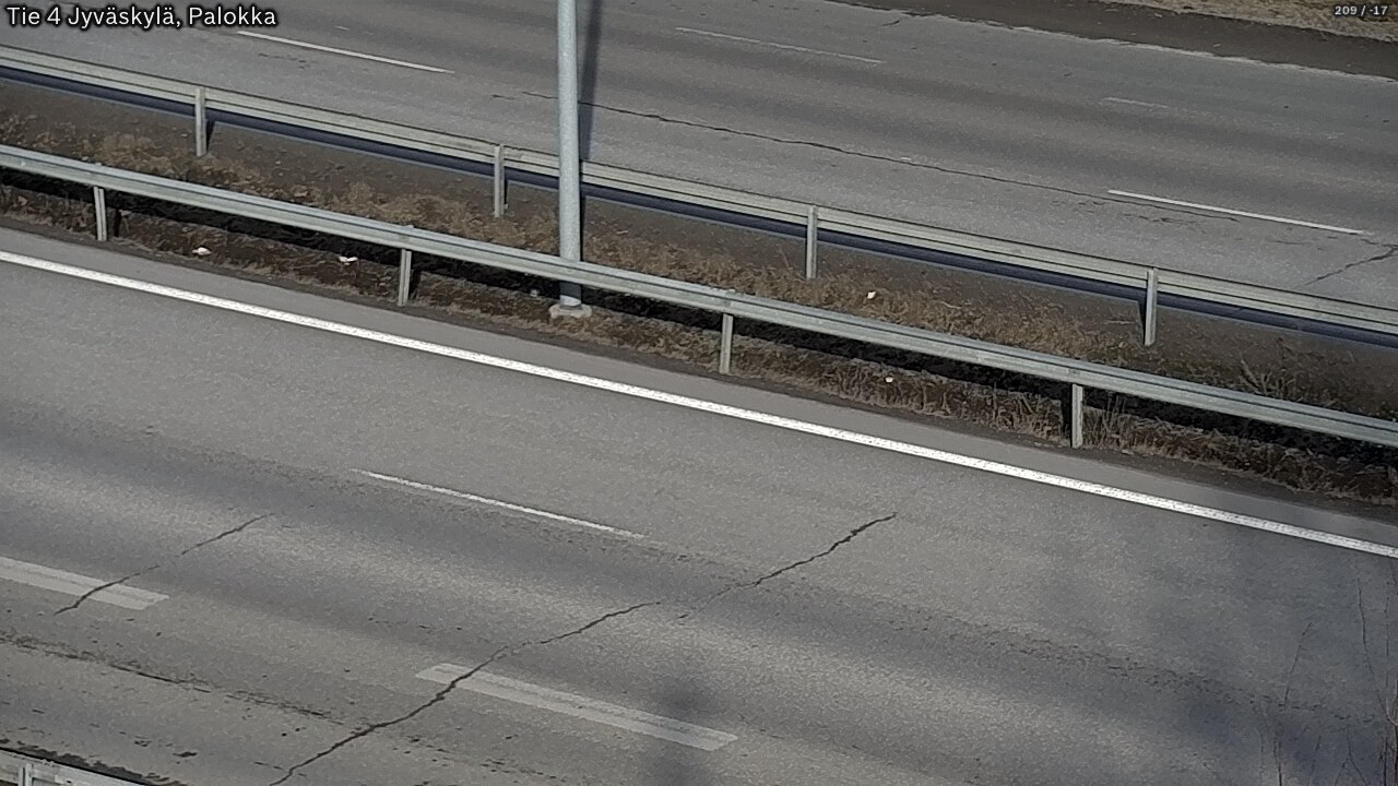 Weather Camera Image Väg 4 Jyväskylä, Palokka, Jyväskylä, Keski-Suomi