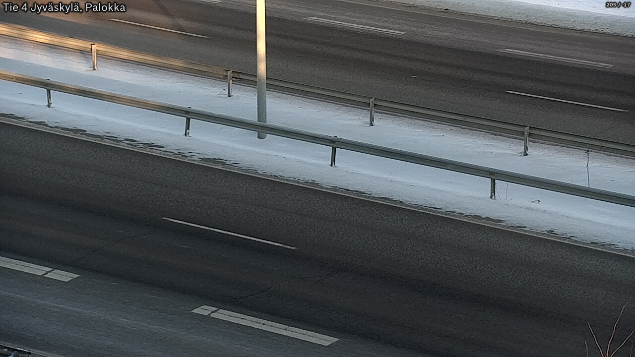 Weather Camera Image Road 4 Jyväskylä, Palokka, Jyväskylä, Keski-Suomi