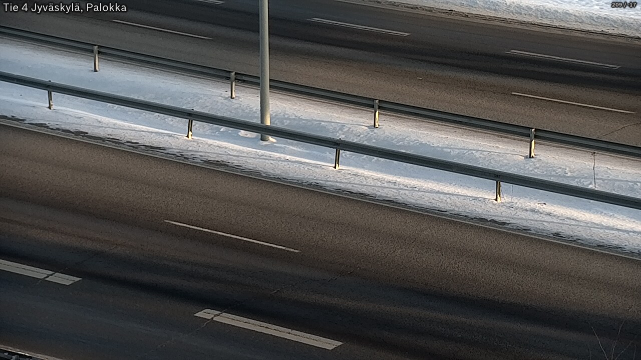 Weather Camera Image Road 4 Jyväskylä, Palokka, Jyväskylä, Keski-Suomi