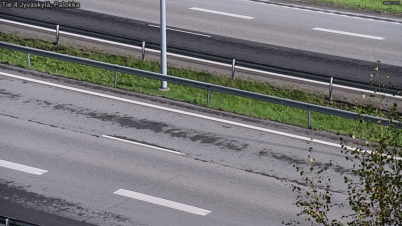 Weather Camera Image Road 4 Jyväskylä, Palokka, Jyväskylä, Keski-Suomi