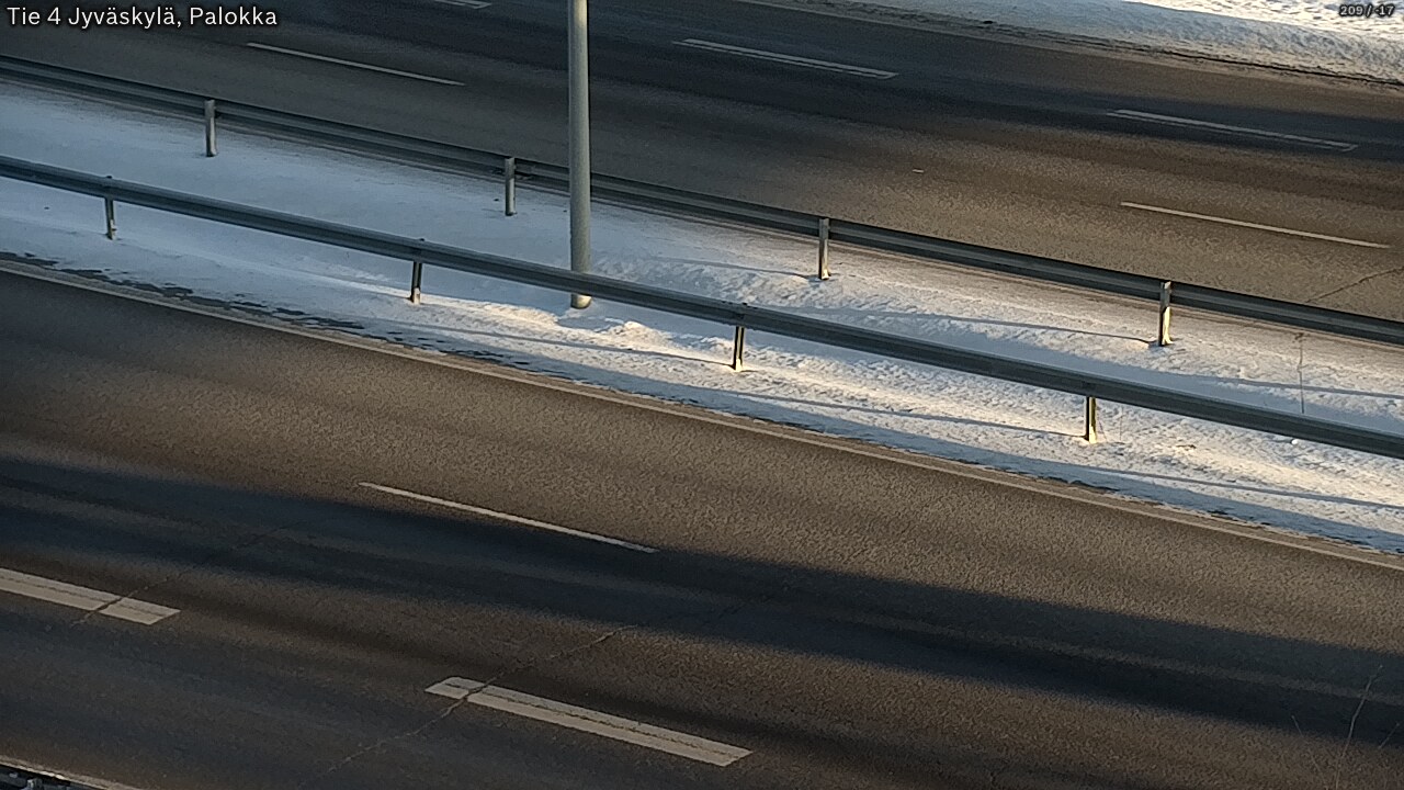 Weather Camera Image Road 4 Jyväskylä, Palokka, Jyväskylä, Keski-Suomi