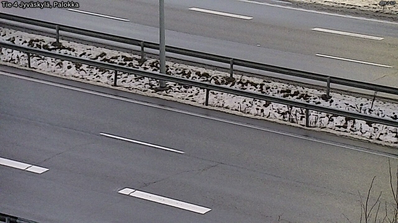Weather Camera Image Väg 4 Jyväskylä, Palokka, Jyväskylä, Keski-Suomi