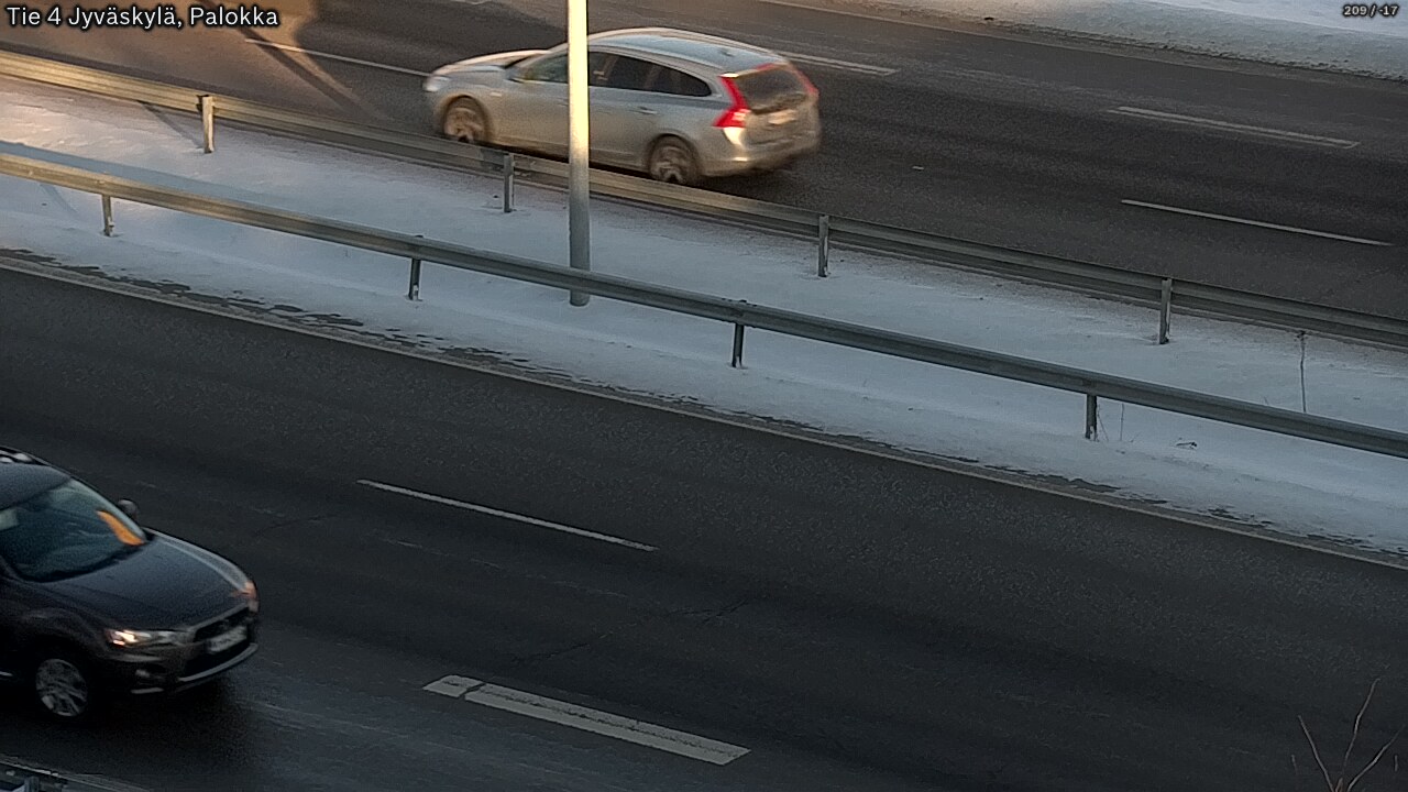 Weather Camera Image Road 4 Jyväskylä, Palokka, Jyväskylä, Keski-Suomi