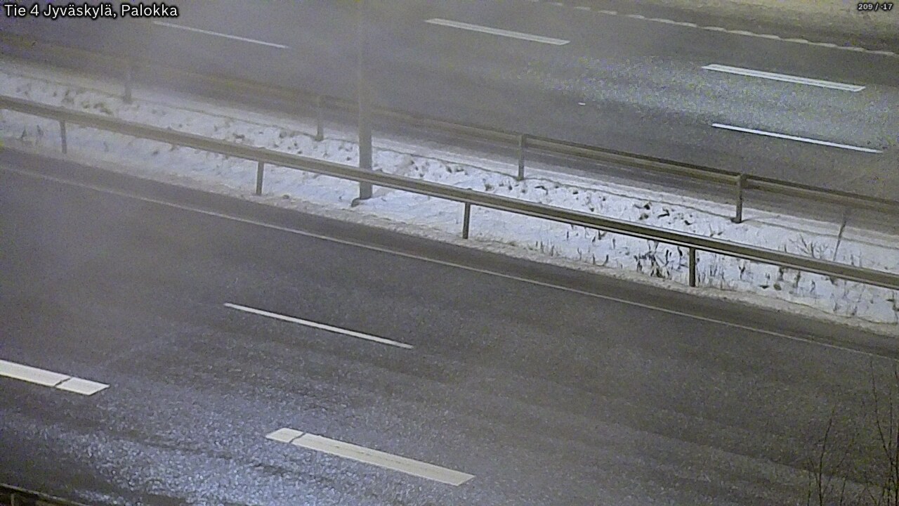 Weather Camera Image Väg 4 Jyväskylä, Palokka, Jyväskylä, Keski-Suomi
