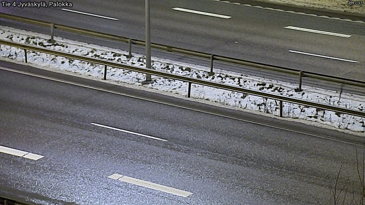 Weather Camera Image Väg 4 Jyväskylä, Palokka, Jyväskylä, Keski-Suomi