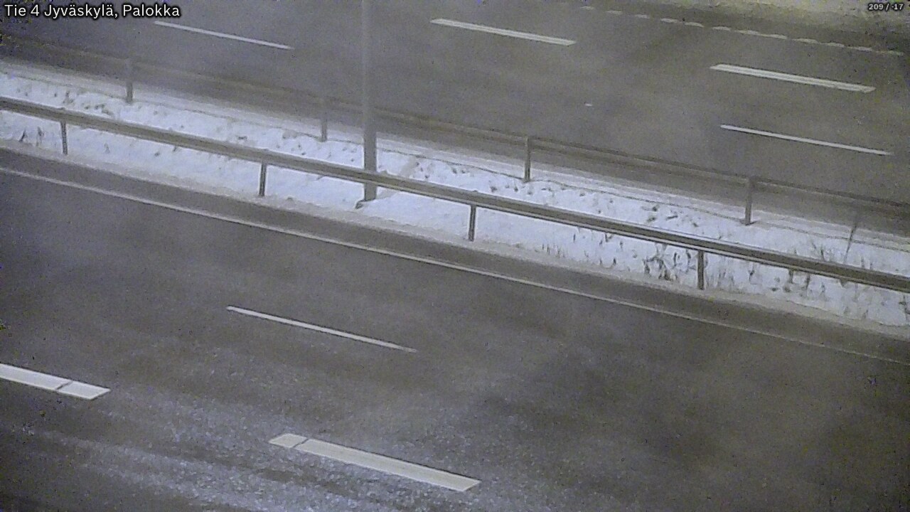 Weather Camera Image Väg 4 Jyväskylä, Palokka, Jyväskylä, Keski-Suomi