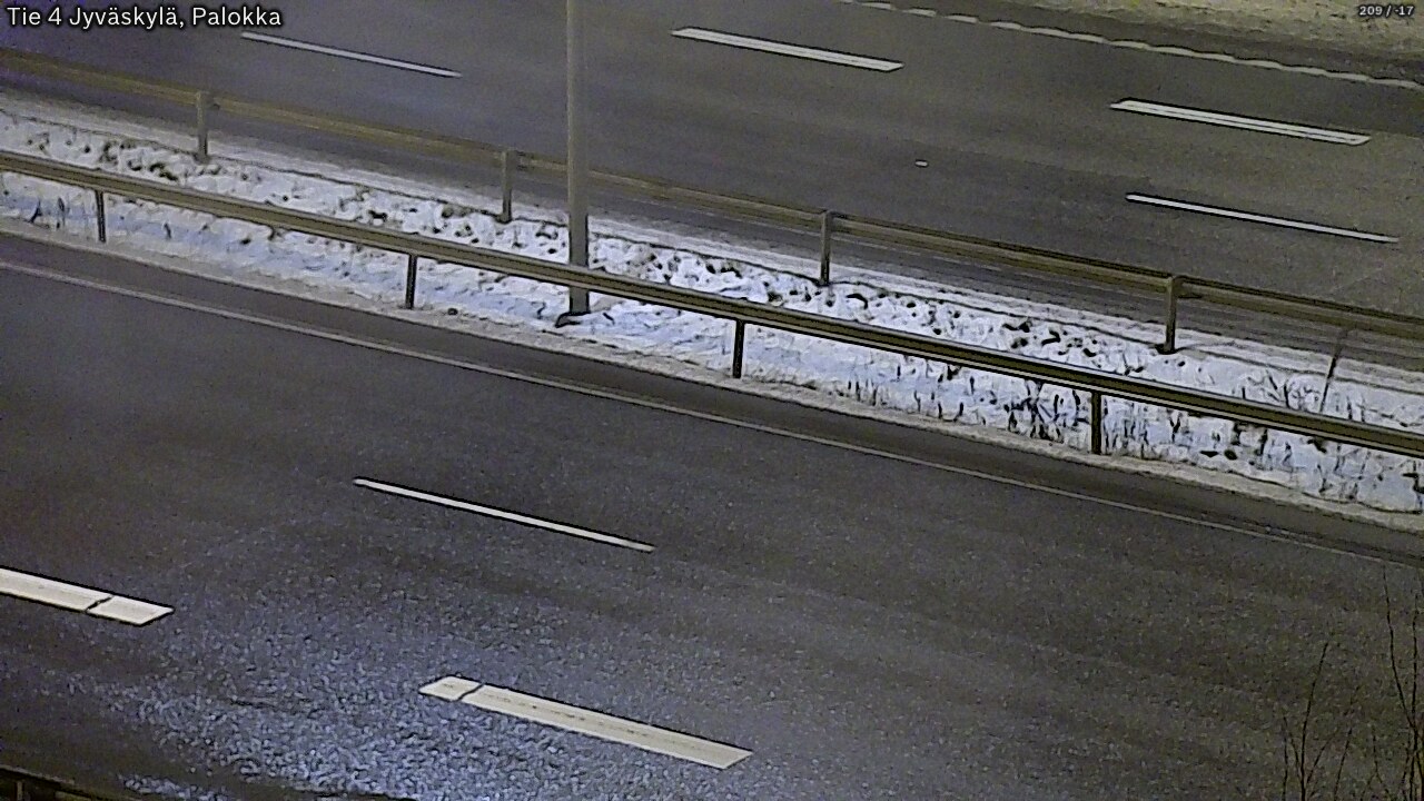 Weather Camera Image Väg 4 Jyväskylä, Palokka, Jyväskylä, Keski-Suomi