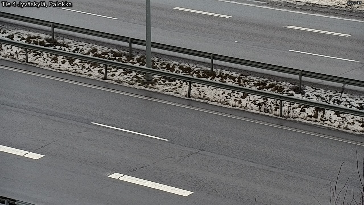 Weather Camera Image Väg 4 Jyväskylä, Palokka, Jyväskylä, Keski-Suomi