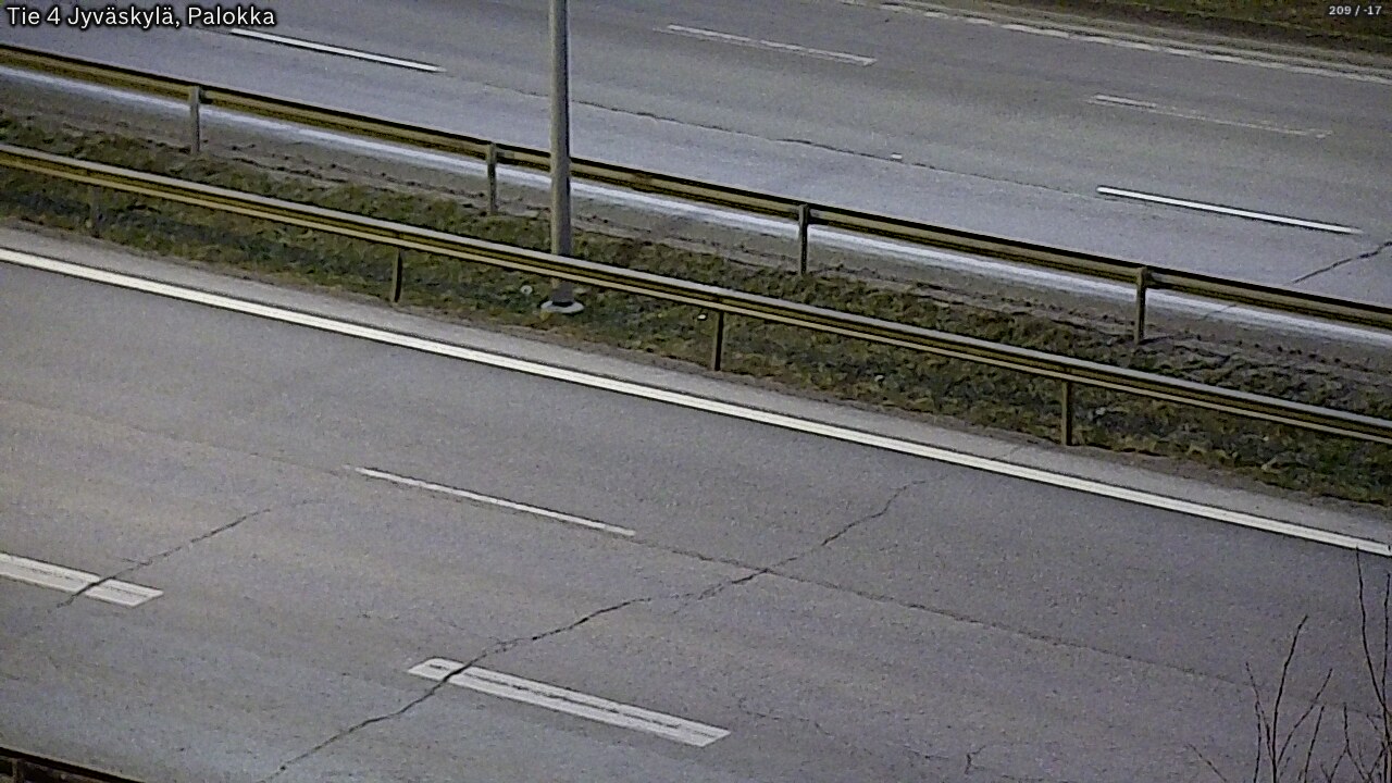 Weather Camera Image Väg 4 Jyväskylä, Palokka, Jyväskylä, Keski-Suomi