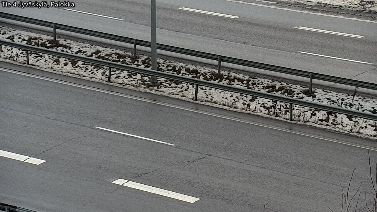 Weather Camera Image Väg 4 Jyväskylä, Palokka, Jyväskylä, Keski-Suomi