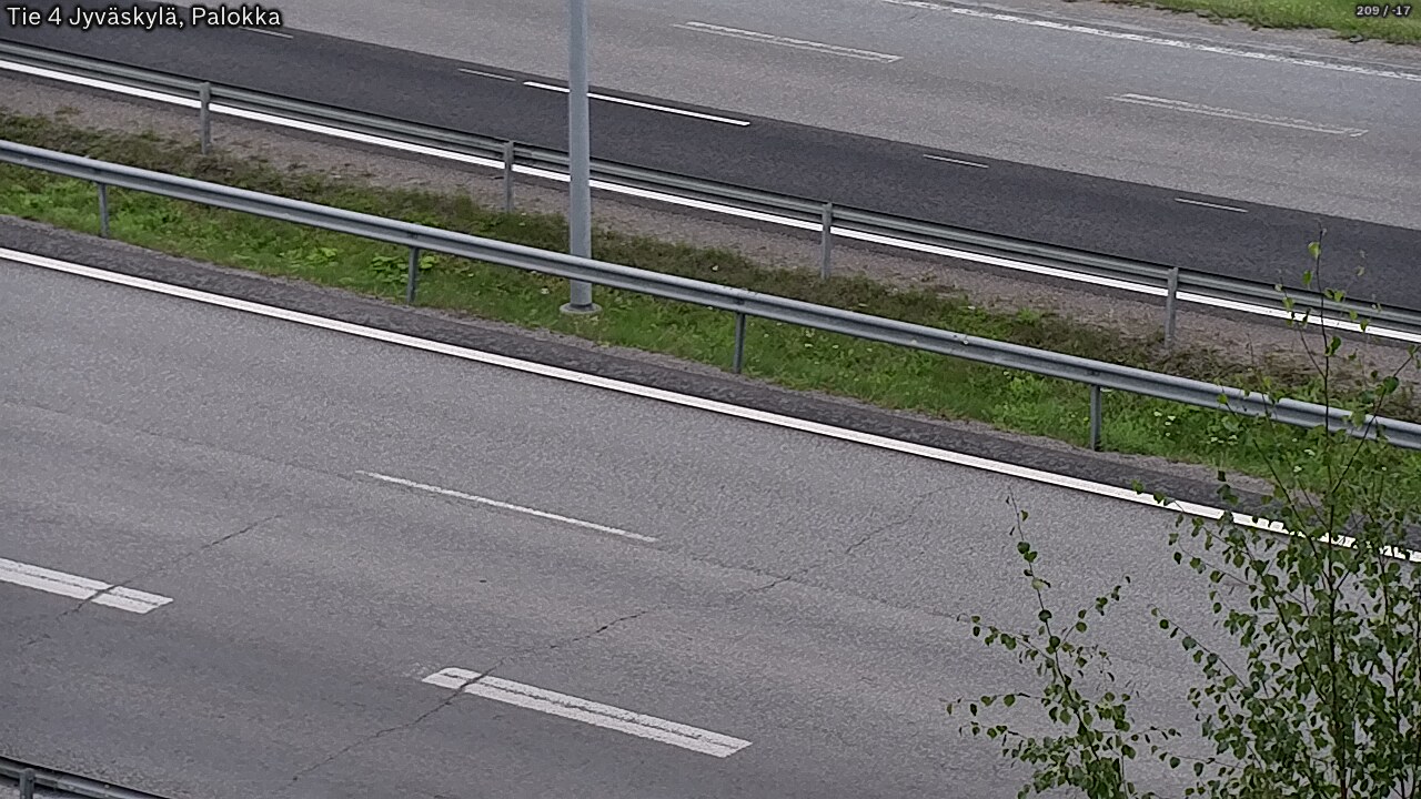 Weather Camera Image Road 4 Jyväskylä, Palokka, Jyväskylä, Keski-Suomi
