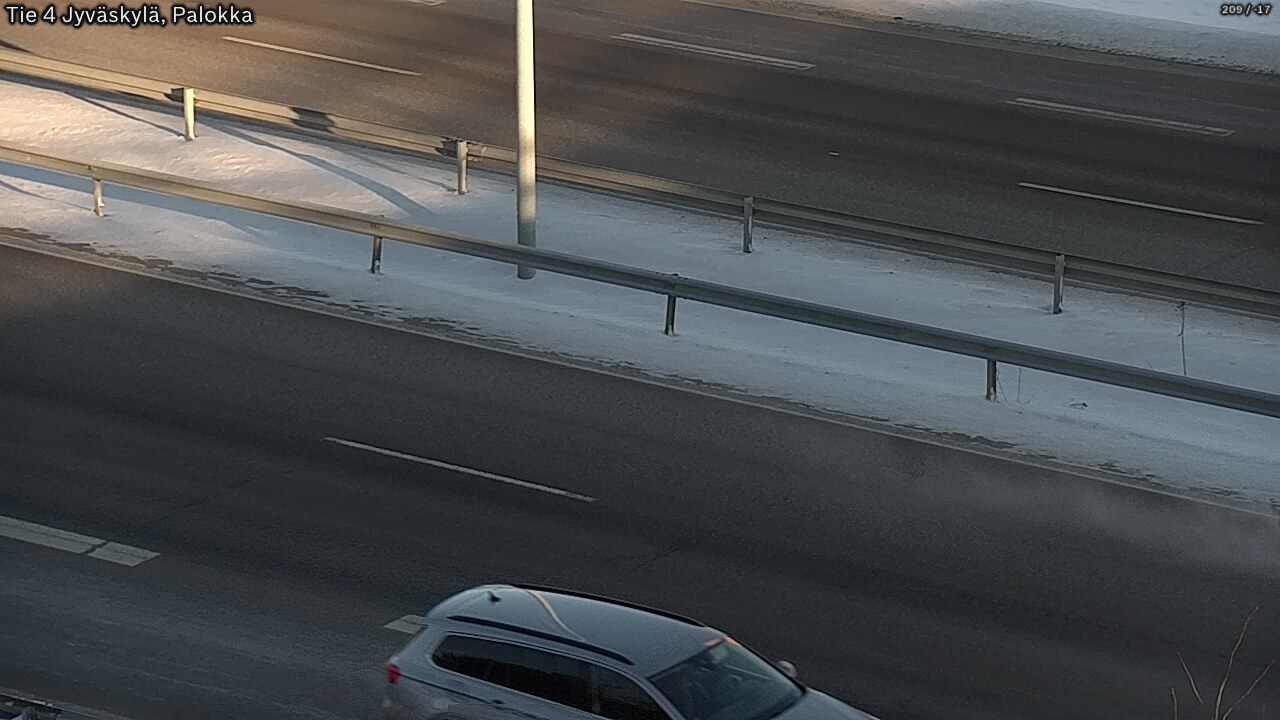 Weather Camera Image Road 4 Jyväskylä, Palokka, Jyväskylä, Keski-Suomi