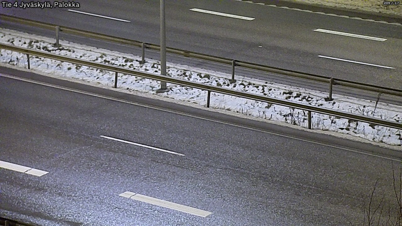 Weather Camera Image Väg 4 Jyväskylä, Palokka, Jyväskylä, Keski-Suomi