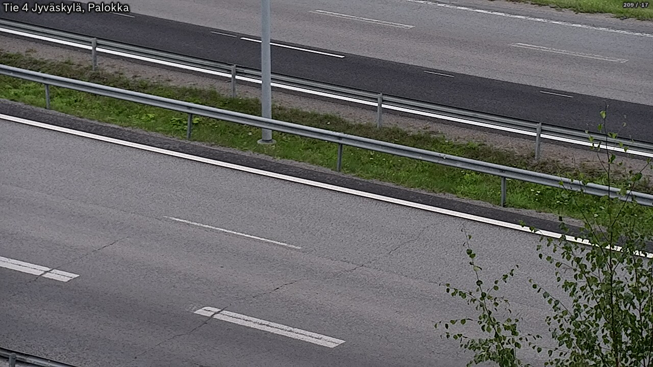 Weather Camera Image Road 4 Jyväskylä, Palokka, Jyväskylä, Keski-Suomi