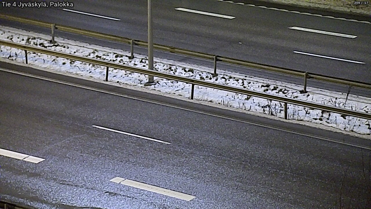 Weather Camera Image Väg 4 Jyväskylä, Palokka, Jyväskylä, Keski-Suomi