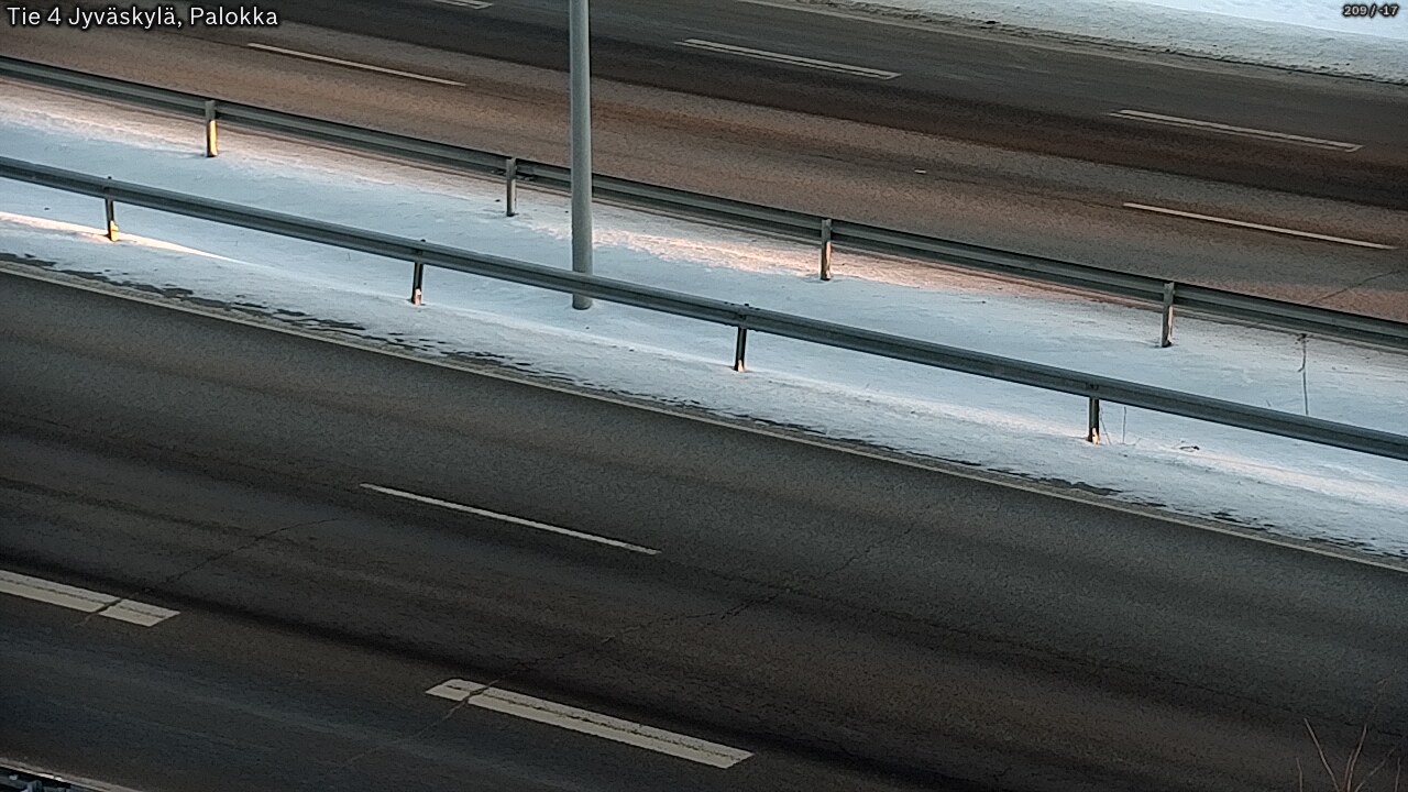 Weather Camera Image Road 4 Jyväskylä, Palokka, Jyväskylä, Keski-Suomi