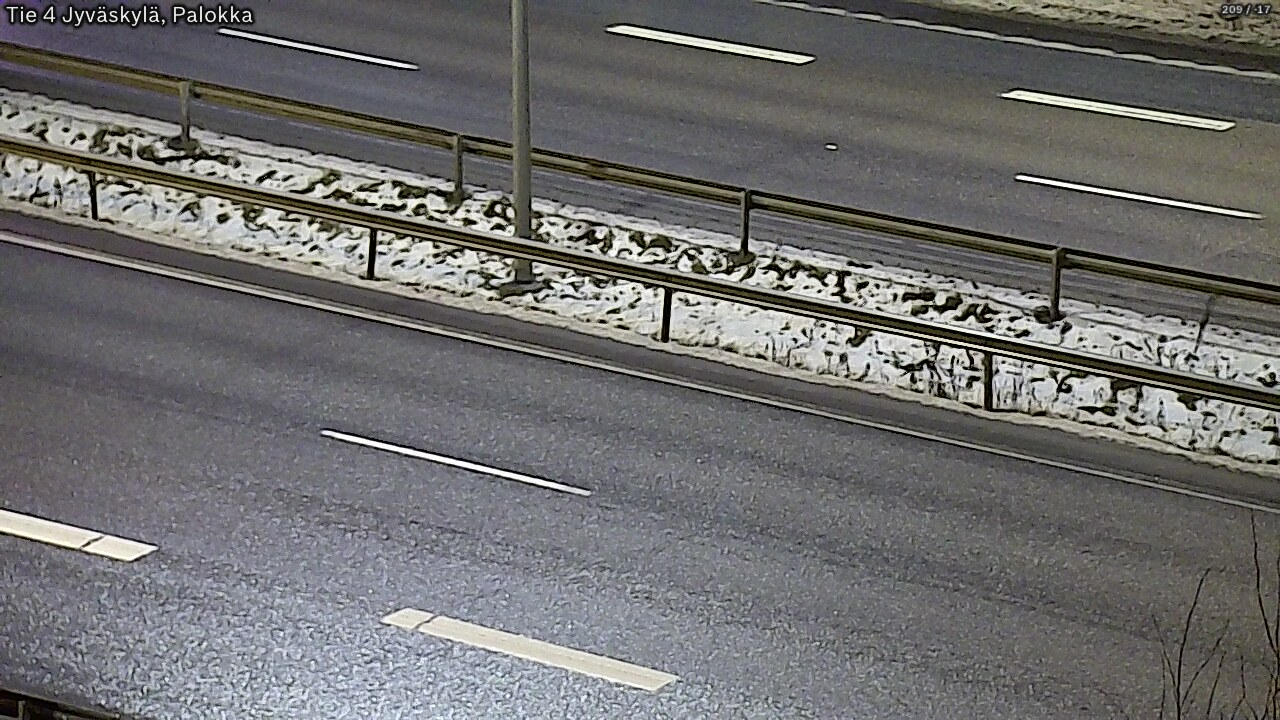 Weather Camera Image Väg 4 Jyväskylä, Palokka, Jyväskylä, Keski-Suomi